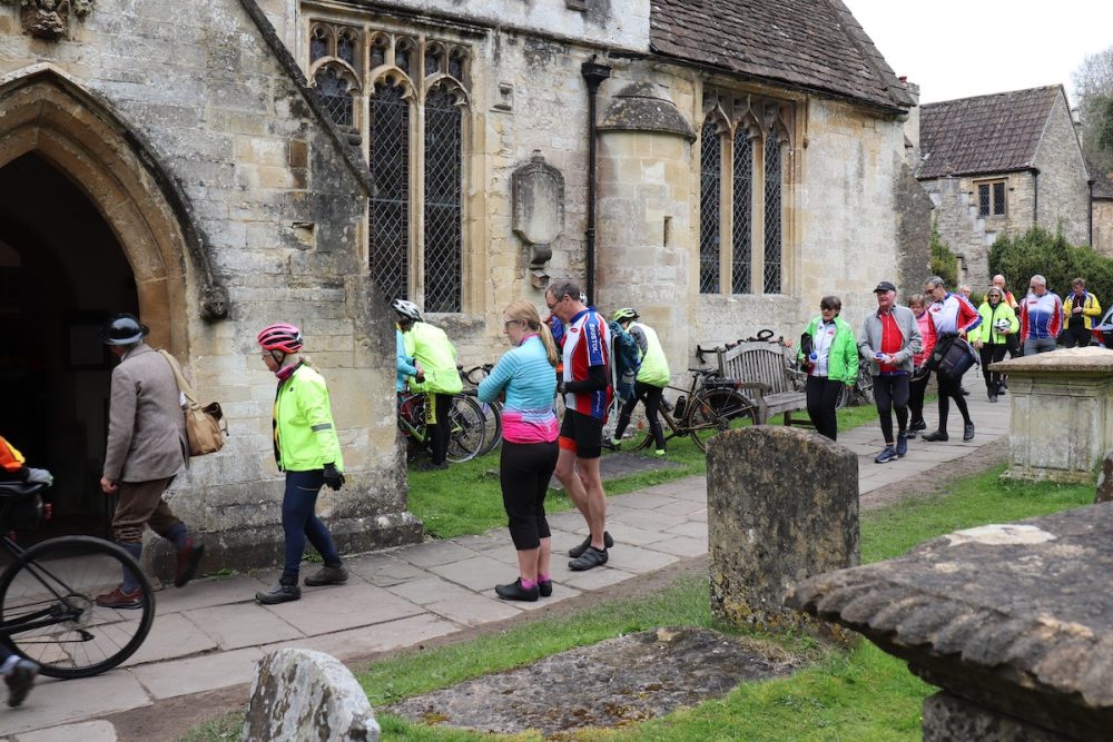 Cyclists service at St Andrews