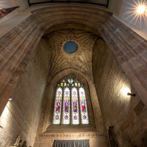 St Andrews fan vaulted ceiling St Andrews fan vaulted ceiling
