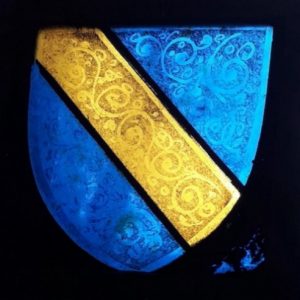 Scrope Family stained glass Scrope Family stained glass